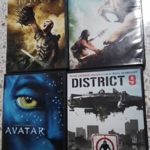 Clash Of The Titians, 10,000 BC, Avatar and District 9 DVD Set